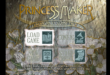 Princess Maker - Faery Tales Come True Title Screen